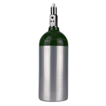 M9 Oxygen Cylinder with Conserving Regulator — Oxygen Tanks & Cylinders